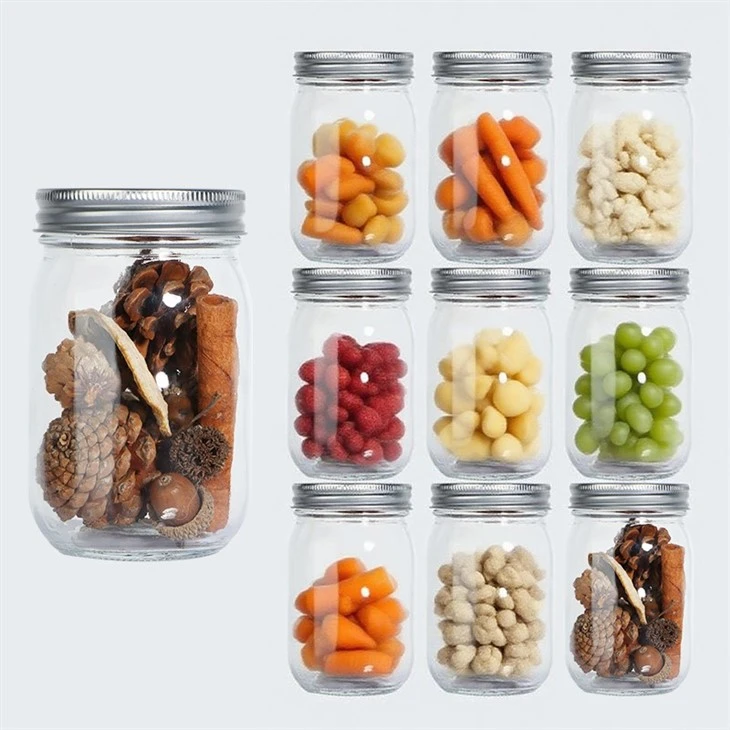 glass mason jar